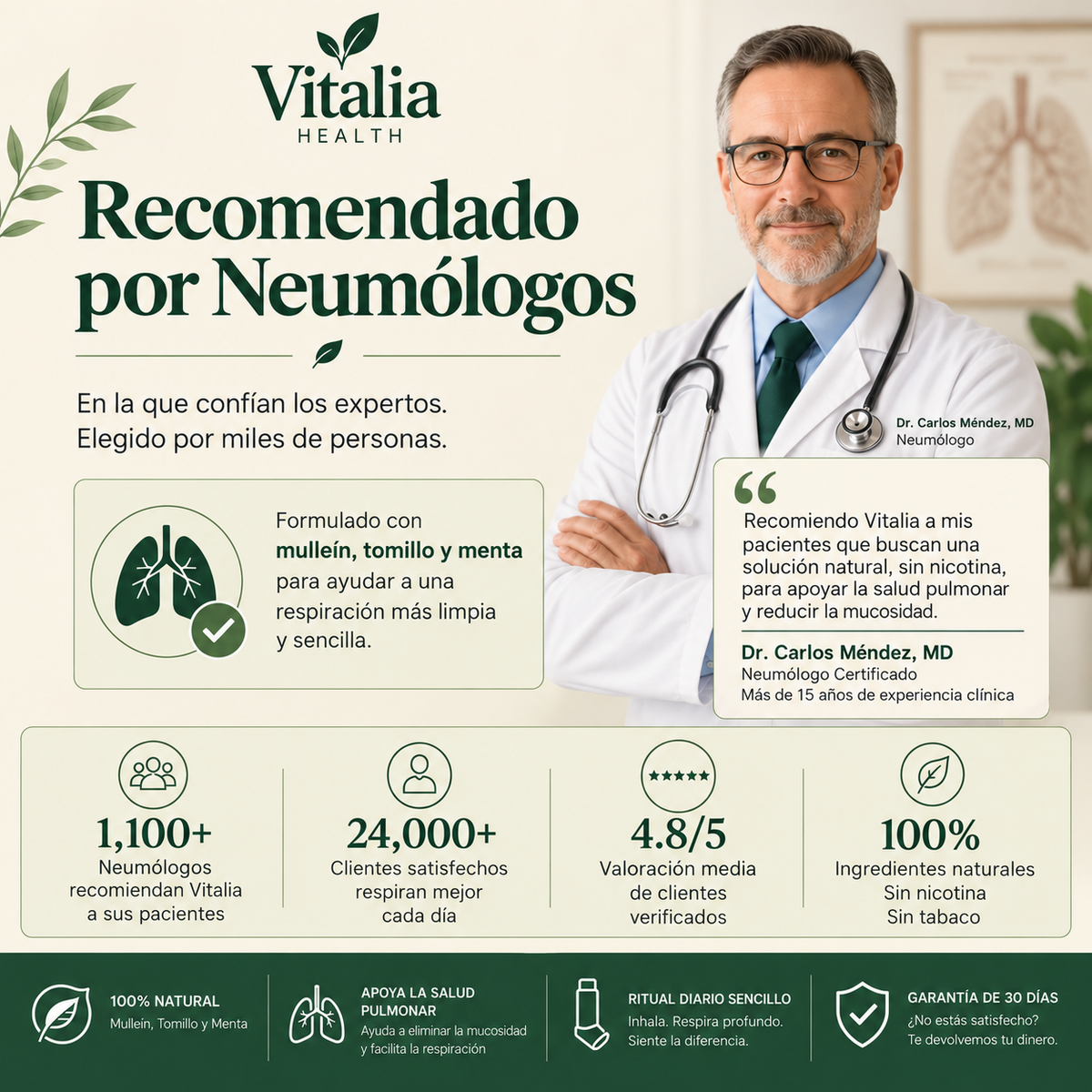 Vitalia Purificador Pulmonar